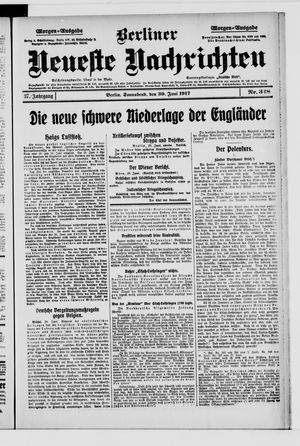 Berliner Neueste Nachrichten vom 30.06.1917