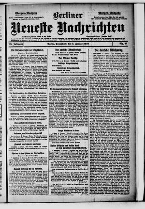 Berliner Neueste Nachrichten on Jan 5, 1918