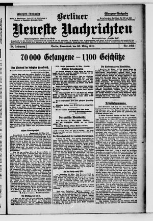 Berliner Neueste Nachrichten vom 30.03.1918