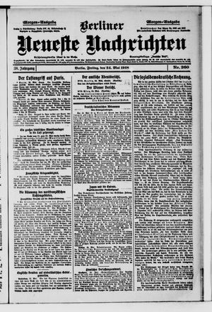 Berliner Neueste Nachrichten vom 24.05.1918