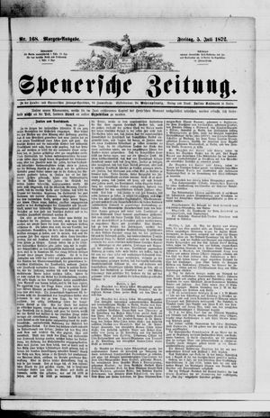 Spenersche Zeitung vom 05.07.1872