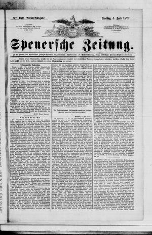 Spenersche Zeitung vom 05.07.1872