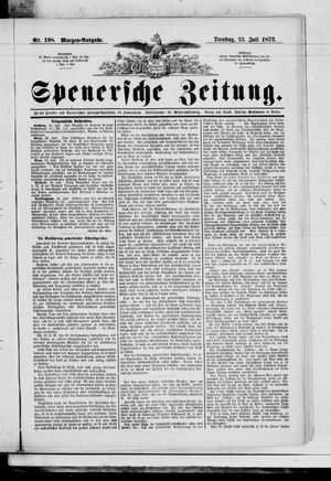 Spenersche Zeitung vom 23.07.1872