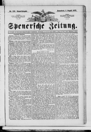 Spenersche Zeitung vom 03.08.1872