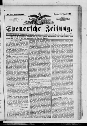 Spenersche Zeitung vom 26.08.1872