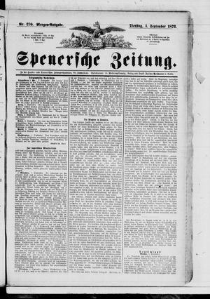 Spenersche Zeitung vom 03.09.1872