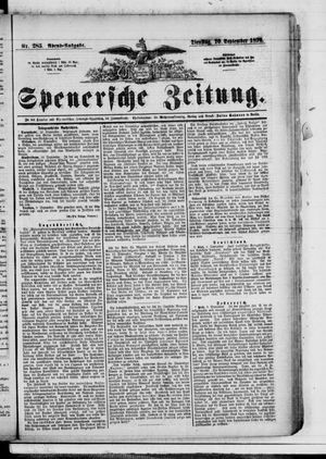 Spenersche Zeitung vom 10.09.1872