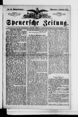 Spenersche Zeitung vom 08.02.1873