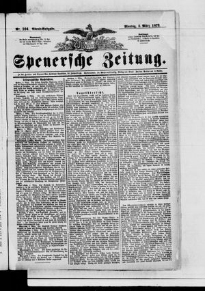 Spenersche Zeitung vom 03.03.1873
