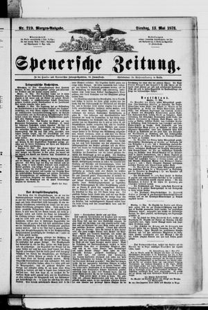 Spenersche Zeitung vom 13.05.1873