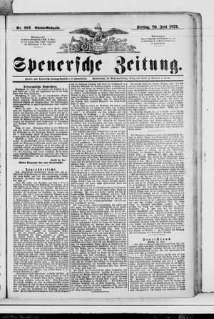 Spenersche Zeitung on Jun 20, 1873