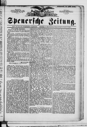 Spenersche Zeitung vom 21.06.1873
