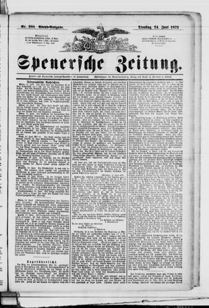 Spenersche Zeitung on Jun 24, 1873