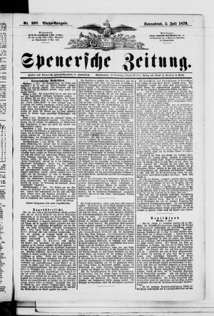 Spenersche Zeitung on Jul 5, 1873