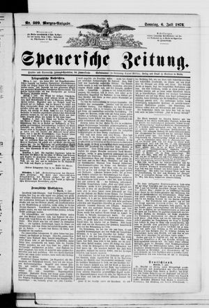 Spenersche Zeitung vom 06.07.1873
