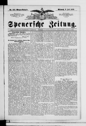 Spenersche Zeitung vom 09.07.1873