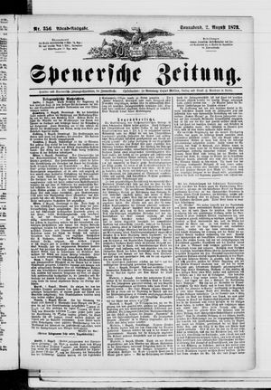 Spenersche Zeitung vom 02.08.1873