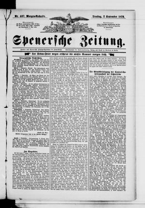 Spenersche Zeitung vom 02.09.1873