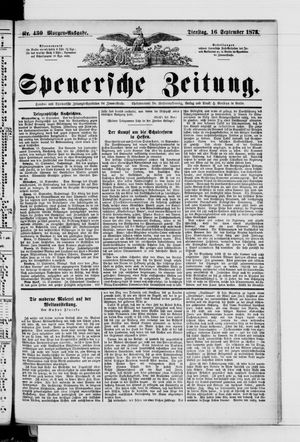 Spenersche Zeitung vom 16.09.1873