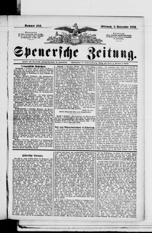 Spenersche Zeitung vom 05.11.1873