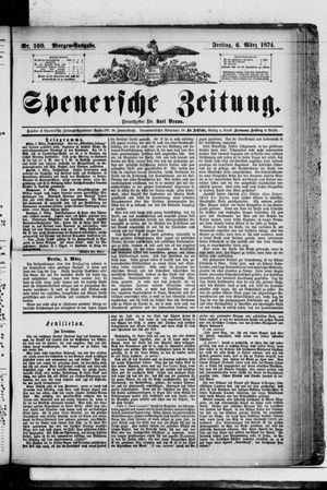 Spenersche Zeitung vom 06.03.1874