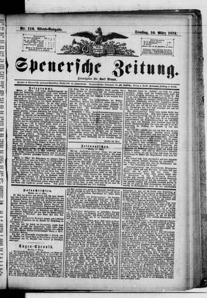 Spenersche Zeitung vom 10.03.1874