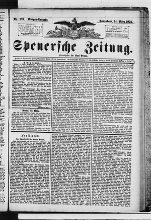 Spenersche Zeitung vom 14.03.1874