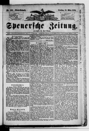 Spenersche Zeitung vom 31.03.1874