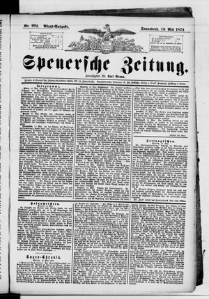 Spenersche Zeitung vom 16.05.1874