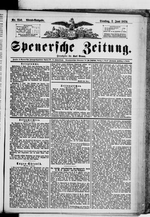 Spenersche Zeitung vom 02.06.1874