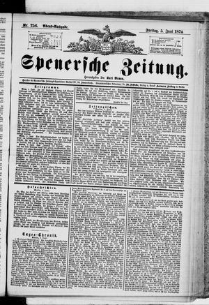 Spenersche Zeitung vom 05.06.1874
