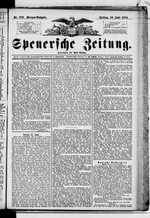 Spenersche Zeitung vom 19.06.1874