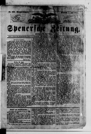 Spenersche Zeitung vom 01.07.1874
