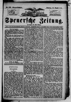 Spenersche Zeitung vom 16.08.1874