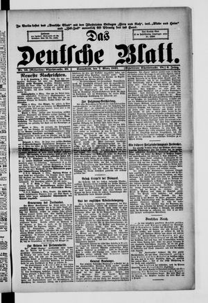 Das deutsche Blatt vom 07.03.1891
