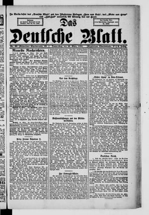 Das deutsche Blatt vom 19.03.1891