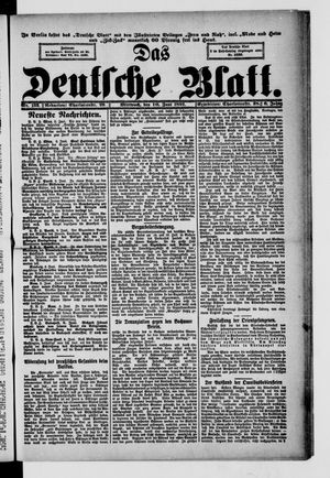 Das deutsche Blatt vom 10.06.1891