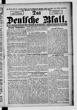 Das deutsche Blatt vom 20.06.1891