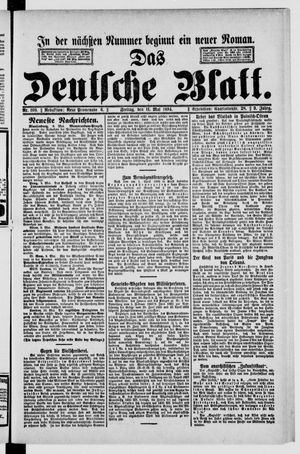 Das deutsche Blatt vom 11.05.1894