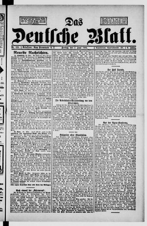 Das deutsche Blatt vom 01.06.1894