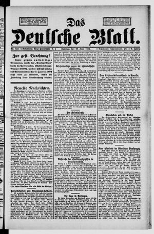 Das deutsche Blatt vom 10.06.1894