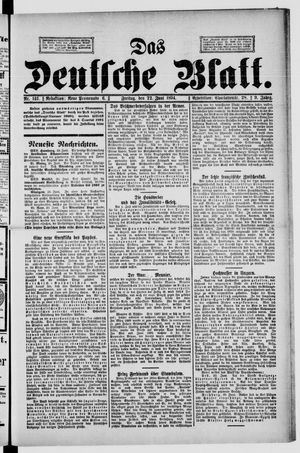 Das deutsche Blatt on Jun 22, 1894