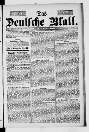 Das deutsche Blatt vom 18.06.1895