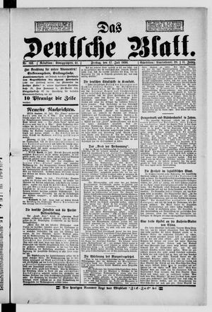 Das deutsche Blatt vom 17.07.1896
