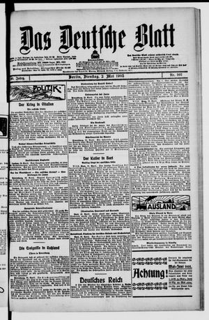 Das deutsche Blatt vom 02.05.1905