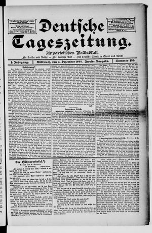 Deutsche Tageszeitung vom 05.12.1894