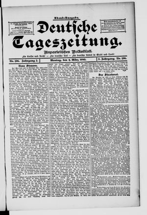 Deutsche Tageszeitung vom 04.03.1895