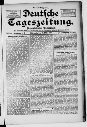 Deutsche Tageszeitung vom 13.03.1895