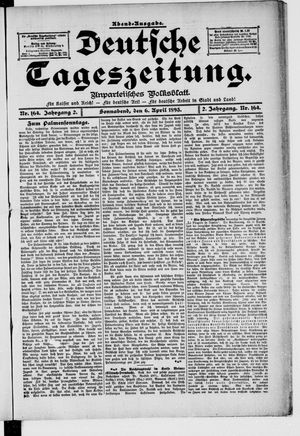Deutsche Tageszeitung vom 06.04.1895