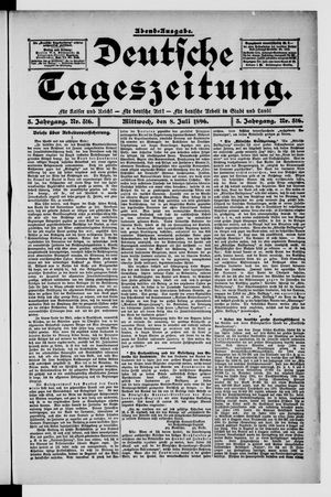 Deutsche Tageszeitung vom 08.07.1896
